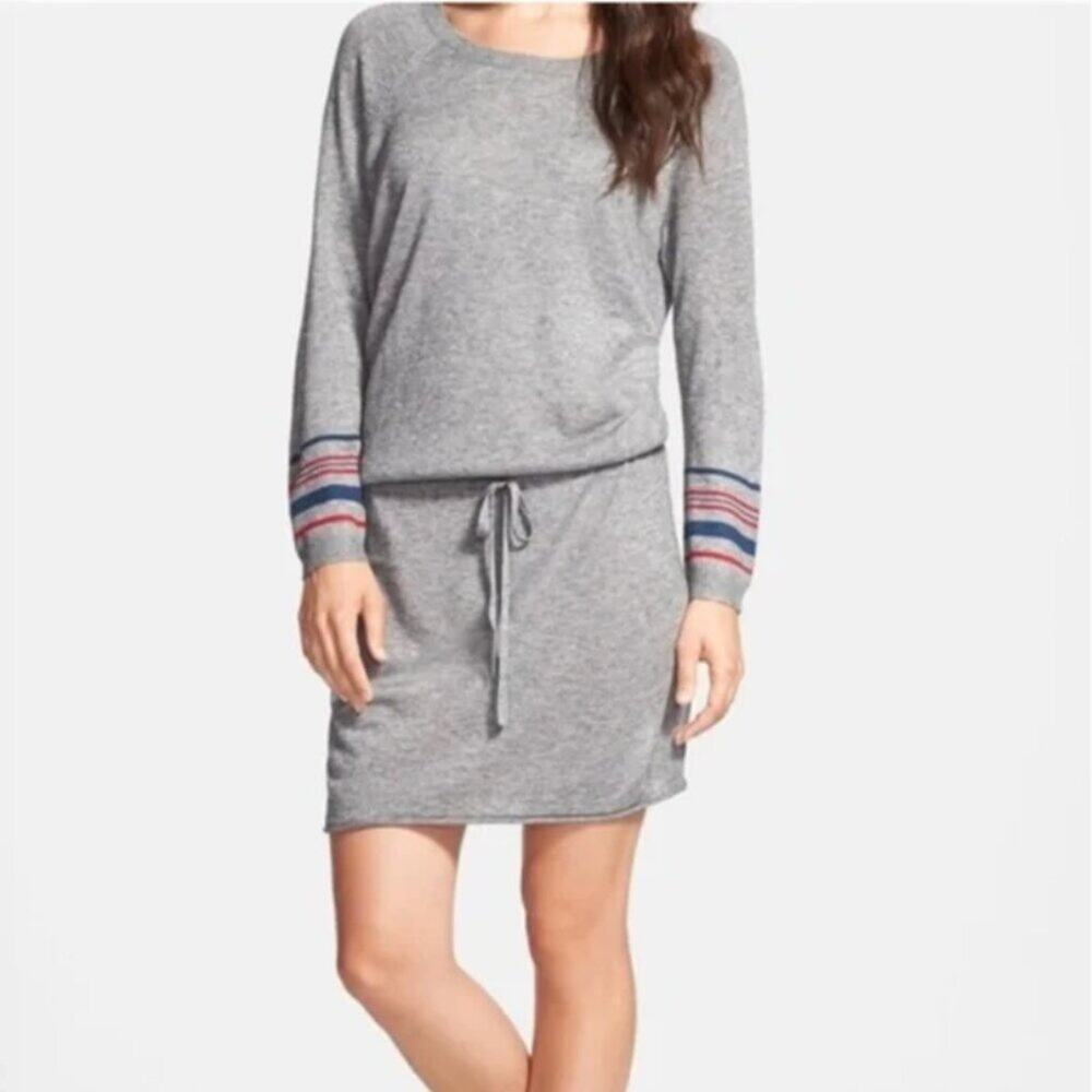 Soft Joie Grey Knit Sweater Dress